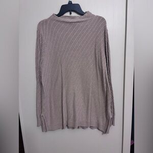 Vince Camuto Light Taupe Cowl Neck Sweater